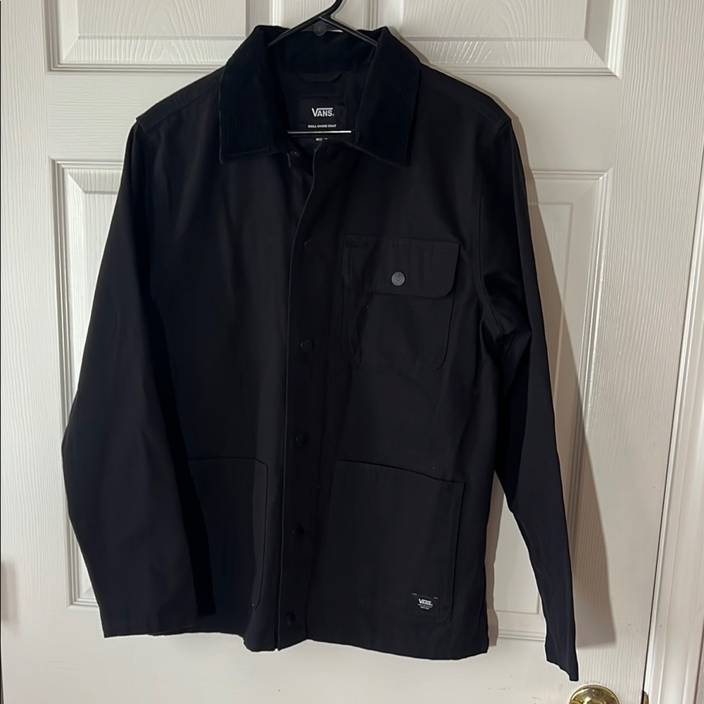 NWOT Vans Men's Drill Chore Coat Jacket Black, Medium‎ - Picture 3 of 12